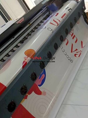 In backdrop chúc mừng năm mới Xuân Đoàn Viên Tết Sum Vầy - INKTS2205