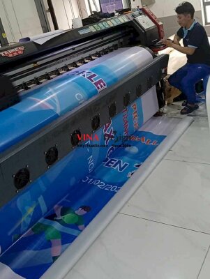 In backdrop giải đấu PickleBall từ bạt hiflex khổ lớn - INKTS2208