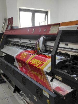 In câu đối Tết vải silk - INKTS256