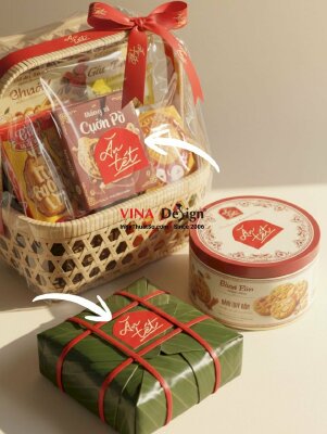 In tem PP đế giấy cán mờ, có bế làm tem nhãn Tết dán quà Tết, sản phẩm Tết - INKTS2222