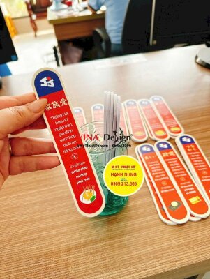 Làm quẻ xăm may mắn Format, ấn phẩm rút thăm khuyến mãi tại cửa hàng - INKTS2555