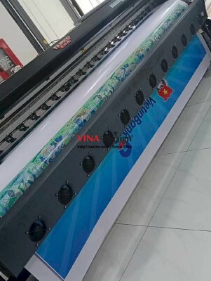In băng rôn hưởng ứng 26/3 ngày thành lập Đoàn TNCS Hồ Chí Minh, in bạt hiflex mực dầu - INKTS3701