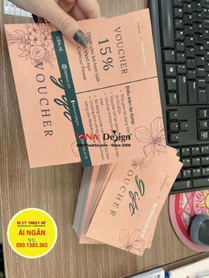 In Gift Voucher giá rẻ HCM, phiếu quà tặng giảm giá 15% cho thương hiệu hoa cưới - INKTS1328
