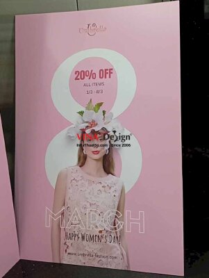 In poster Formex 8/3 cho chuỗi cửa hàng thời trang - INKTS2764