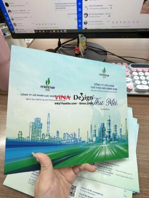 In thiệp mời sự kiện Đại hội đồng Cổ đông thường niên cho công ty lọc hóa dầu - INKTS2745