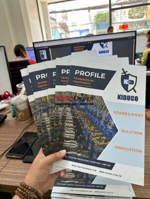 In catalogue khổ A4 2 mặt, bìa C300 cán mờ 1 mặt, ruột C150 không cán màng - INKTS309