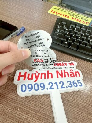 In mác nhôm kim loại gắn Kích ren cơ khí, Con đội ren cơ khí, Kích thủy lực - INKTS882