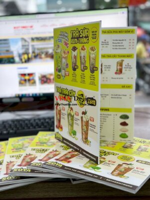 In menu bồi formex 3mm dán gói - INKTS283