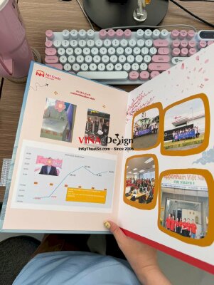 In photobook kỷ niệm công ty khổ A4, nhận in dù chỉ 1 cuốn - INKTS3723