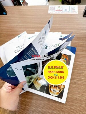 In quyển Catologue giới thiệu sản phẩm máy móc thiết bị y khoa - INKTS3741