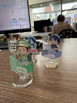 In standee chibi cá nhân hóa cho team làm việc, đồng nghiệp - INKTS3767
