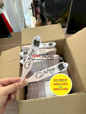 In tag ghi tên cây dạng cắm nametag nhựa PVC ghi chú, bền bỉ, chống nước, chống bạc màu - INKTS3734