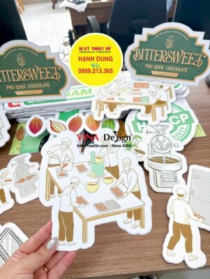 In mô hình trang trí quy trình sản xuất Socola Phú Quốc, in Formex, hàng gửi từ TPHCM đi Phú Quốc - INKTS3792