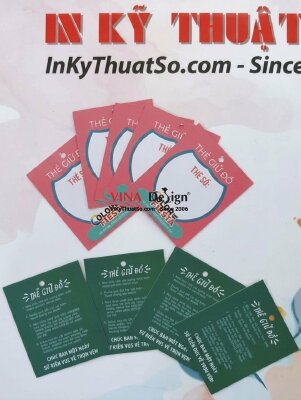 In tag giấy làm thẻ giữ đồ hội chợ Festival lễ hội màu sắc - INKTS1355