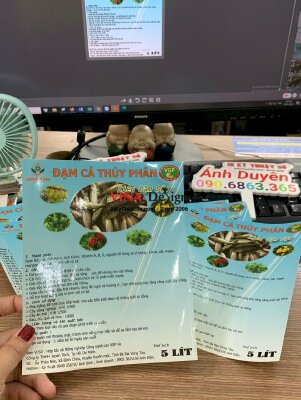 In tem nhãn dán can nhựa 5l, tem decal giấy cán bóng chống nước - INKTS552