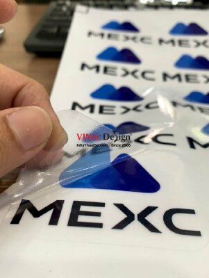 In tem nhãn decal trong logo công ty, tem decal 7x6cm - INKTS1069