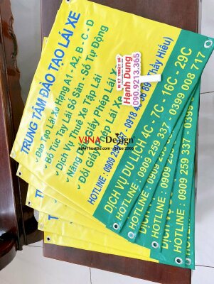 In banner quảng cáo trung tâm đào tạo lái xe - INKTS681