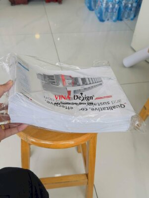In Catalogue 12 trang 250 cuốn ruột C200gsm bìa C150gsm cán mờ 2 mặt - INKTS20