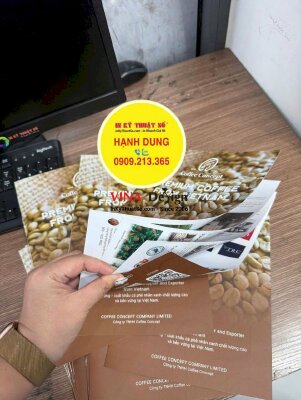 In Catalogue giới thiệu sản phẩm cà phê Việt Nam - INKTS22