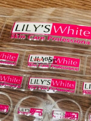 In tem DTF UV logo slogan dán mỹ phẩm, tem nổi UV, giao cuộn - INKTS3863
