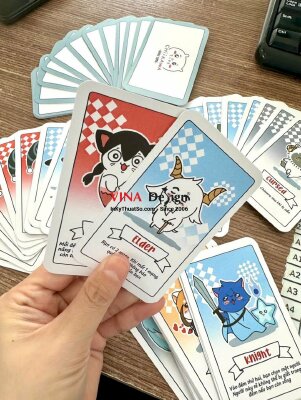 In bộ card chơi game, thẻ trò chơi board game in số lượng ít - INKTS3915
