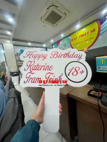 Hashtag cầm tay Happy Birthday Katerine Tram Trinh - MSN464