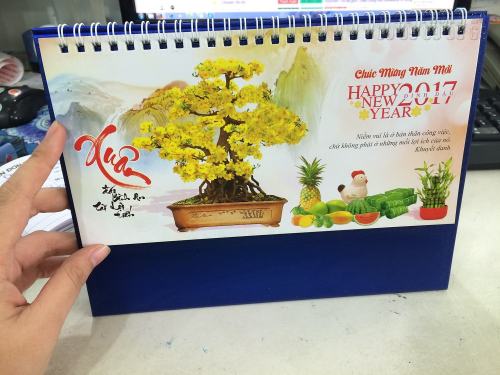 Bảng báo giá in lịch tết 2022