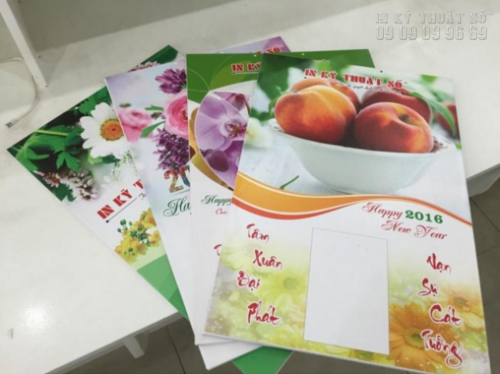 In lịch tết 2022 tuyệt đẹp