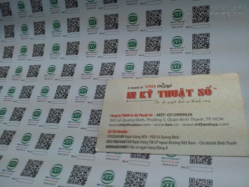 In decal giấy giá rẻ