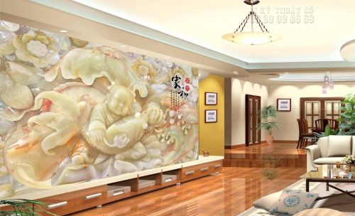 In tranh đá giả ngọc 3D - giá tranh 3D giả ngọc