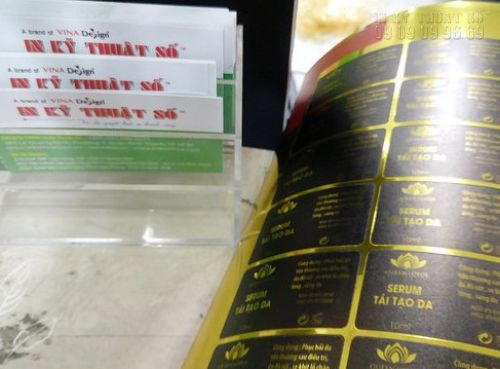 In decal mực dầu