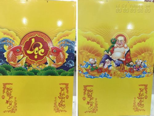 Giá in lịch treo tường - Báo giá từ xưởng in lịch treo tường TPHCM