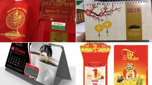 Thiết kế lịch Tết độc quyền 2022, thiết kế và in ấn lịch Tết tại TPHCM