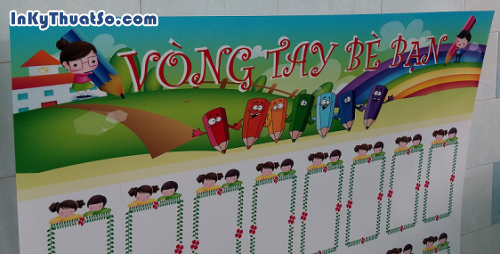 Bảng biểu ở trường mẫu giáo