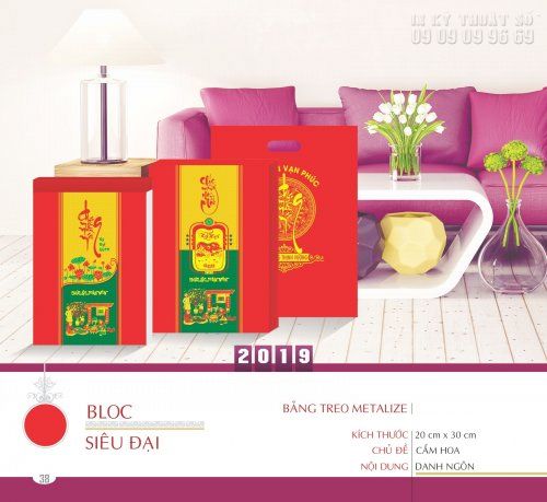 Báo giá in lịch tết tại TPHCM - Bình Dương - Đồng Nai - Long An