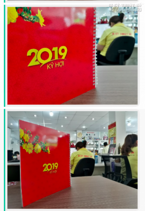 Công ty in lịch Tết 2022 giá rẻ tại Bình Thạnh