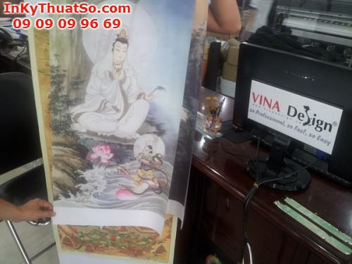 Dịch vụ in vải Silk chất lượng bản in đẹp