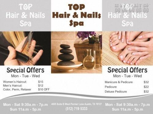 In tờ rơi ở đâu?