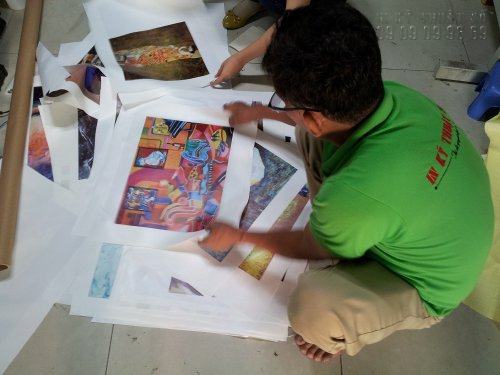 In tranh canvas giá rẻ tại Công ty TNHH In Kỹ Thuật Số - Digital Printing