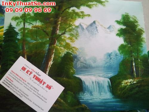 mẫu tranh sơn thuỷ đẹp