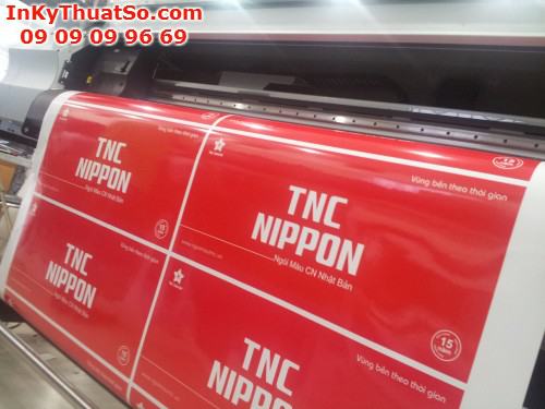 In decal sữa nền trắng tại Công ty In Kỹ Thuật Số - Digital Printing  In ấn sản phẩm từ Decal tại Cty TNHH In Kỹ Thuật Số