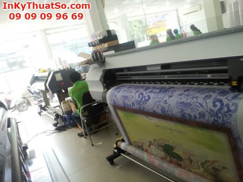 In nhanh vải silk In Kỹ Thuật Số Since 2006