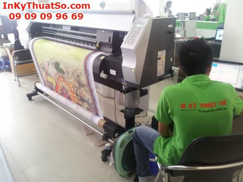 In silk ngoài trời sử dụng mực dầu in trên máy Mimaki Nhật từ Công ty In Kỹ Thuật Số - Digital Printing  In silk ngoai troi su dung muc dau in tren may Mimaki Nhat tu Cong ty In Ky Thuat So - Digital Printing