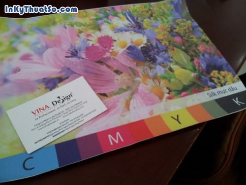 In tranh nghệ thuật trang trí cho văn phòng công ty từ in phun kỹ thuật số trên chất liệu Silk