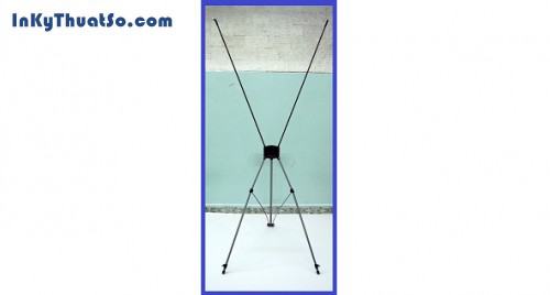 Standee (kệ X) cường lực cố định mã hàng A3