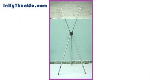 Standee (kệ X) nhôm dày cao cấp mã hàng A5