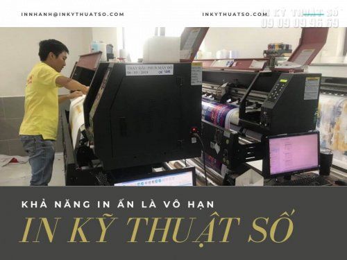 Thế giới in kỹ thuật số - Khi khả năng in ấn là vô tận và quá trình công ty in đáp ứng mọi chất liệu, mọi yêu cầu