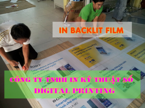 In backlit film hộp đèn cao cấp tại Công ty TNHH In Kỹ Thuật Số - Digital Printing - Ảnh: 4