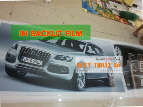 In backlit film hộp đèn cao cấp tại Công ty TNHH In Kỹ Thuật Số - Digital Printing - Ảnh: 1