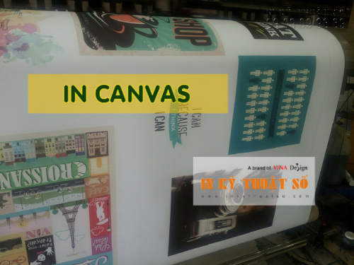 In canvas giá rẻ HCM làm tranh treo tường, tranh trang trí khổ lớn tại Công ty TNHH In Kỹ Thuật Số - Digital Printing